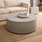 Volume Concrete Round Coffee Table (44&quot;)