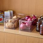 mDesign Clear Plastic Bins (Set of 2)