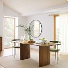 Bezel 6-Light Linear Chandelier (51.5&quot;)