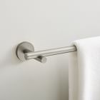 Modern Overhang Bathroom Hardware - Brushed Nickel