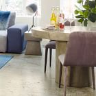 Pedestal Base Concrete Dining Table