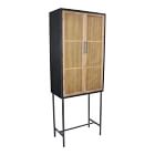 Tall Woven Cabinet