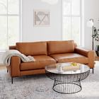 Harper Leather Sofa (76"&ndash;96")