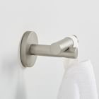 Modern Overhang Bathroom Hardware - Brushed Nickel