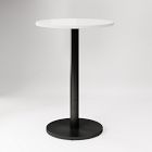 Orbit Restaurant Round Bar Table - Quartz