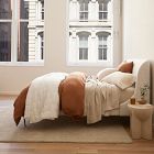 Silky TENCEL™ & Cotton Matelasse Duvet Cover & Shams