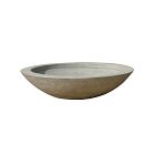 Zen Cast Stone Indoor/Outdoor Bowl Planter