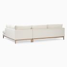 Hargrove 2-Piece Bumper Chaise Sectional (112")