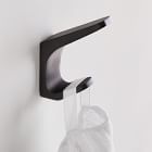 Mid-Century Contour Bathroom Hardware &ndash; Dark Bronze