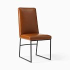 Range Leather High-Back Dining Chair