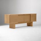 Buxton Leather Media Console (72&quot;)