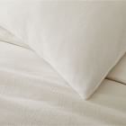 European Flax Linen Mini Waffle Duvet Cover &amp; Shams