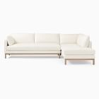 Hargrove 2-Piece Bumper Chaise Sectional (112")