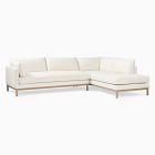 Hargrove 2-Piece Bumper Chaise Sectional (112")