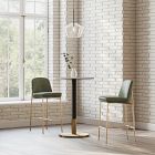 Orbit Restaurant Round Bar Table - Quartz