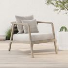 Rope &amp; Wood Outdoor Chair