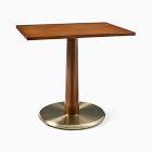 Claire Restaurant Dining Table - Wood - Rectangle