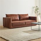 Melbourne Leather Sofa (76"&ndash;96")