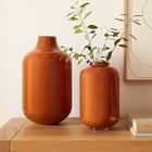 Mari Glass Vases - Rust