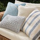 Outdoor Lattice Crochet Pillow