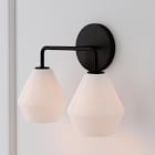 Sculptural 2-Light Geo Sconce