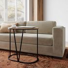 Rivera C-Shaped Side Table - Wood