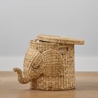 Elephant Basket - Natural