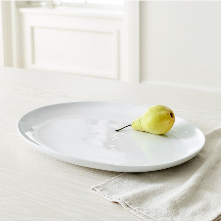 Organic Porcelain Serving Platters