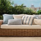 Outdoor Lattice Crochet Pillow