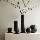 Polished Metal Vases