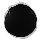 White Asymmetrical Wall Mirror