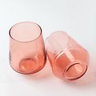 Creative Women Hammered Glassware (Set of 4)