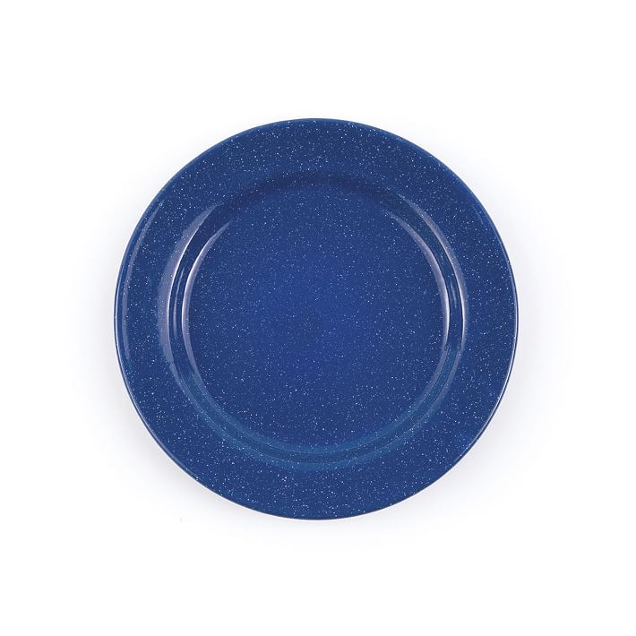 Crow Canyon Stinson Speckle Enamel Dinner Plates (Set of 4)
