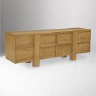Dorthea Oak 8 Drawer Dresser (85")