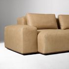 Quinten Leather 5-Piece L-Shaped Chair Sectional (126&quot;)