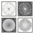 Watercolor Burst Framed Wall Art