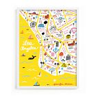 I Love Los Angeles Framed Wall Art by Minted for West Elm Kids