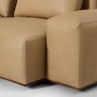 Quinten Leather 5-Piece L-Shaped Chair Sectional (126&quot;)