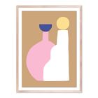 Colorful Ceramics Framed Wall Art by Roseanne Kenny