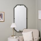Floating Frame Long Wall Mirror