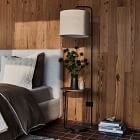 Industrial Shelf Floor Lamp (68")