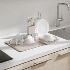 Udry Over-the-Sink Dish Rack w/ Drying Mat