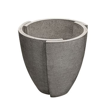 Small - 15.25"D x 14.75"H