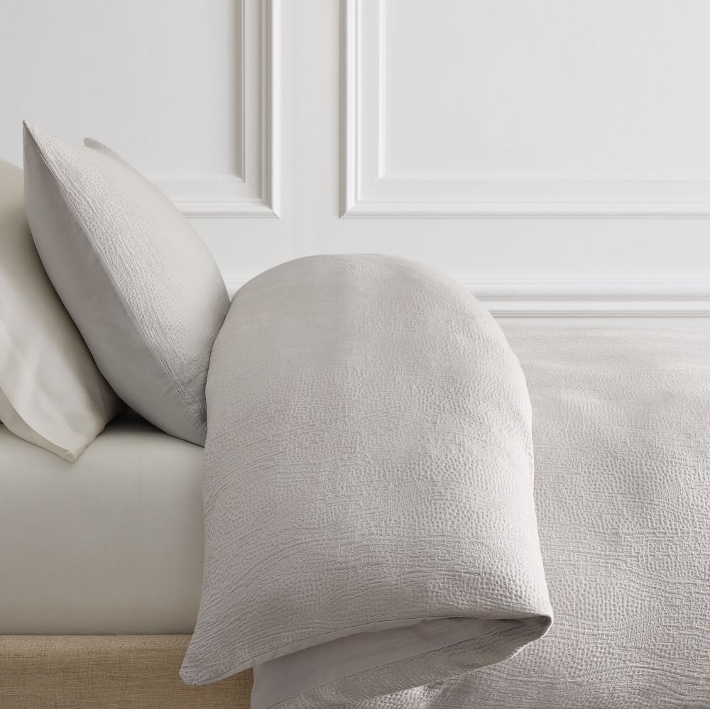 West Elm Silky TENCEL™ & Cotton Matelasse Duvet Cover
