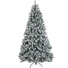 Faux Snowy North Valley Spruce Tree - 7.5'