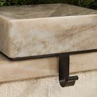 Faceted Stone Stocking Holders