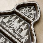 Fika Stoneware Divided Platter