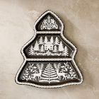 Fika Stoneware Divided Platter