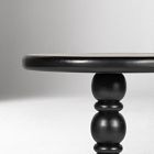 Maujer Spindled Wood Drink Table (11")