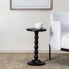Maujer Spindled Wood Drink Table (11")